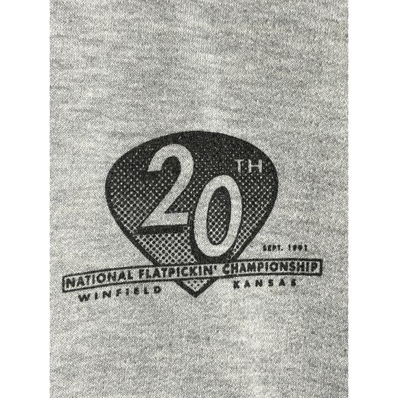 Vintage Adidas National Flatpickin Championship 20th Anniversary Jacket XL 1991 - Picture 3 of 12